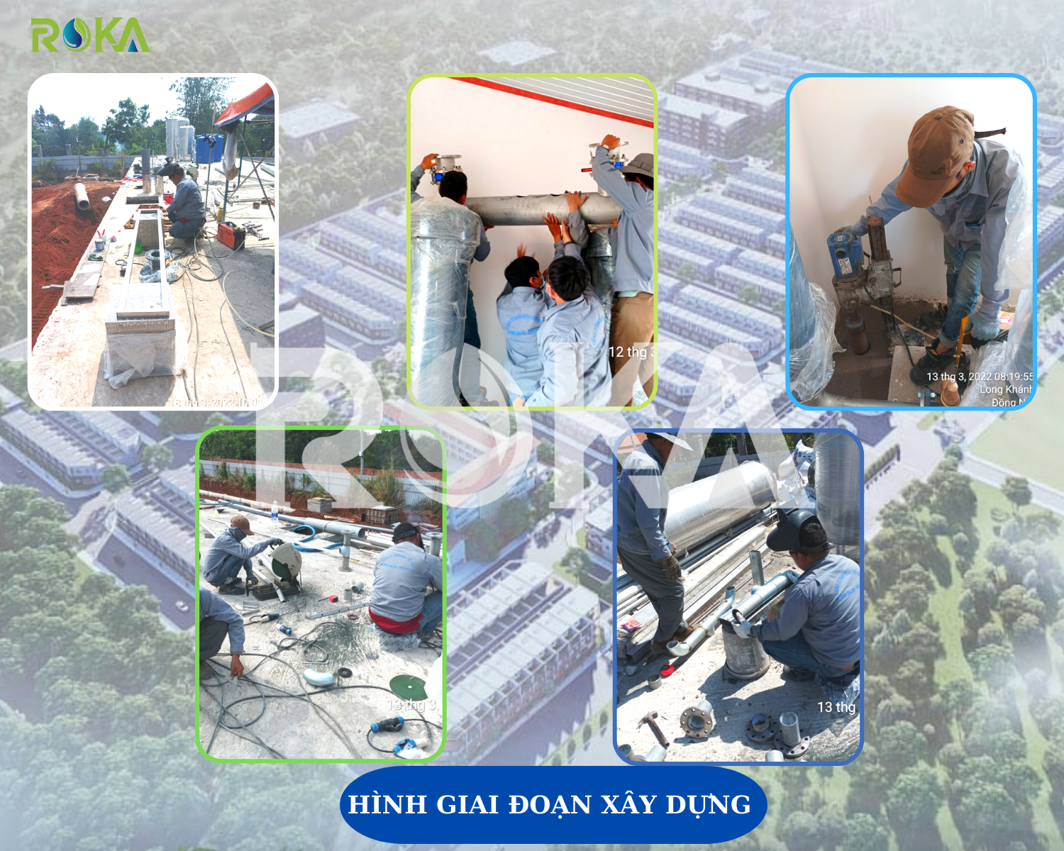 GIAI ĐOẠN THI CÔNG LẮP ĐẶT